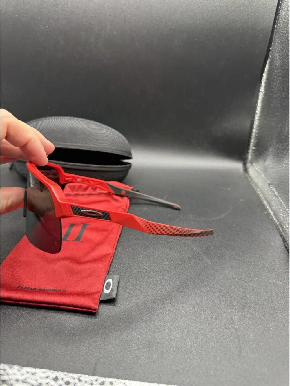 Oakley Sutro Lite Patrick Maholmes Matte Red/Prizm Black Iridium OO9463-1139